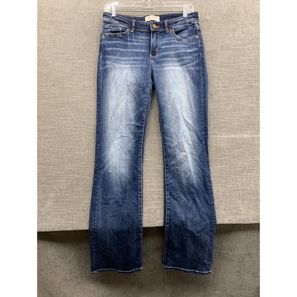 BKE Payton Universal Fit Mid Rise Bootcut Jeans Womens 27x31.5 Blue Denim Cotton